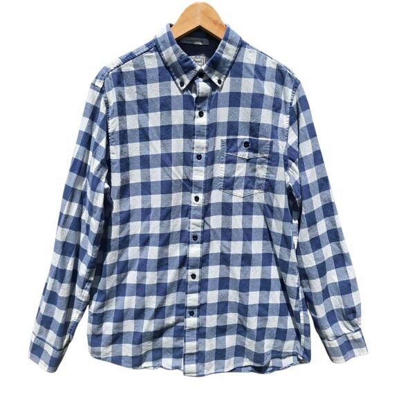 L.L.Bean Men's Comfort Stretch Chambray Shirt, Long-Sleeve Slightly Fitted Large - Picture 1 of 9